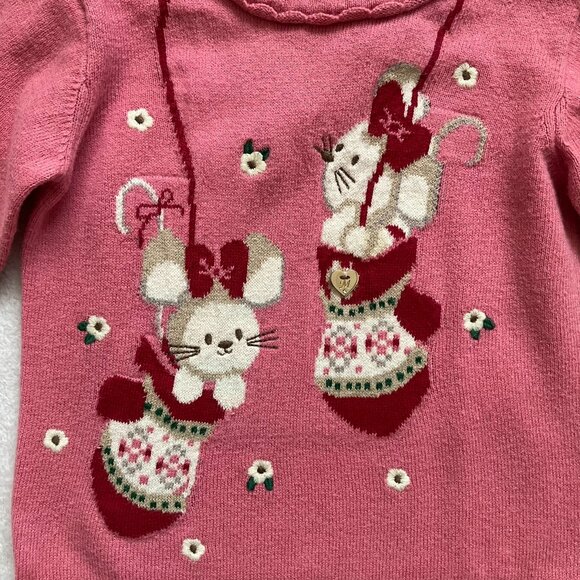 Mayoral Toddler Baby Sweater Set 12M | Pink GUC + Bonus Navy (Flawed) - Picture 7 of 16